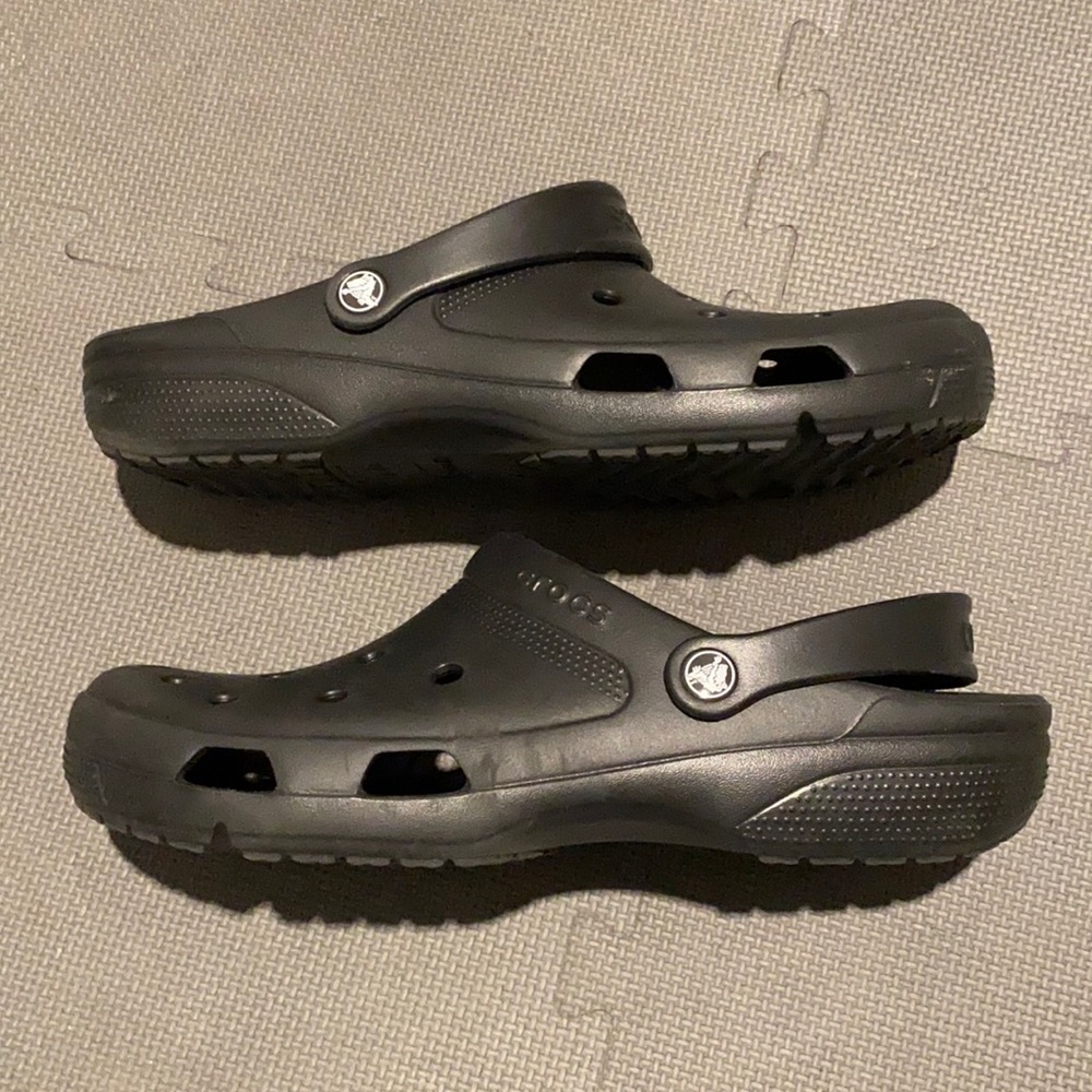 Crocs clog classic Sz 13 mens black clean